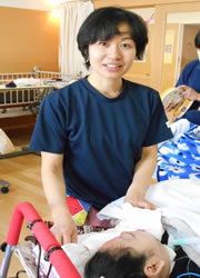 重症心身障害看護師 織戸誠子